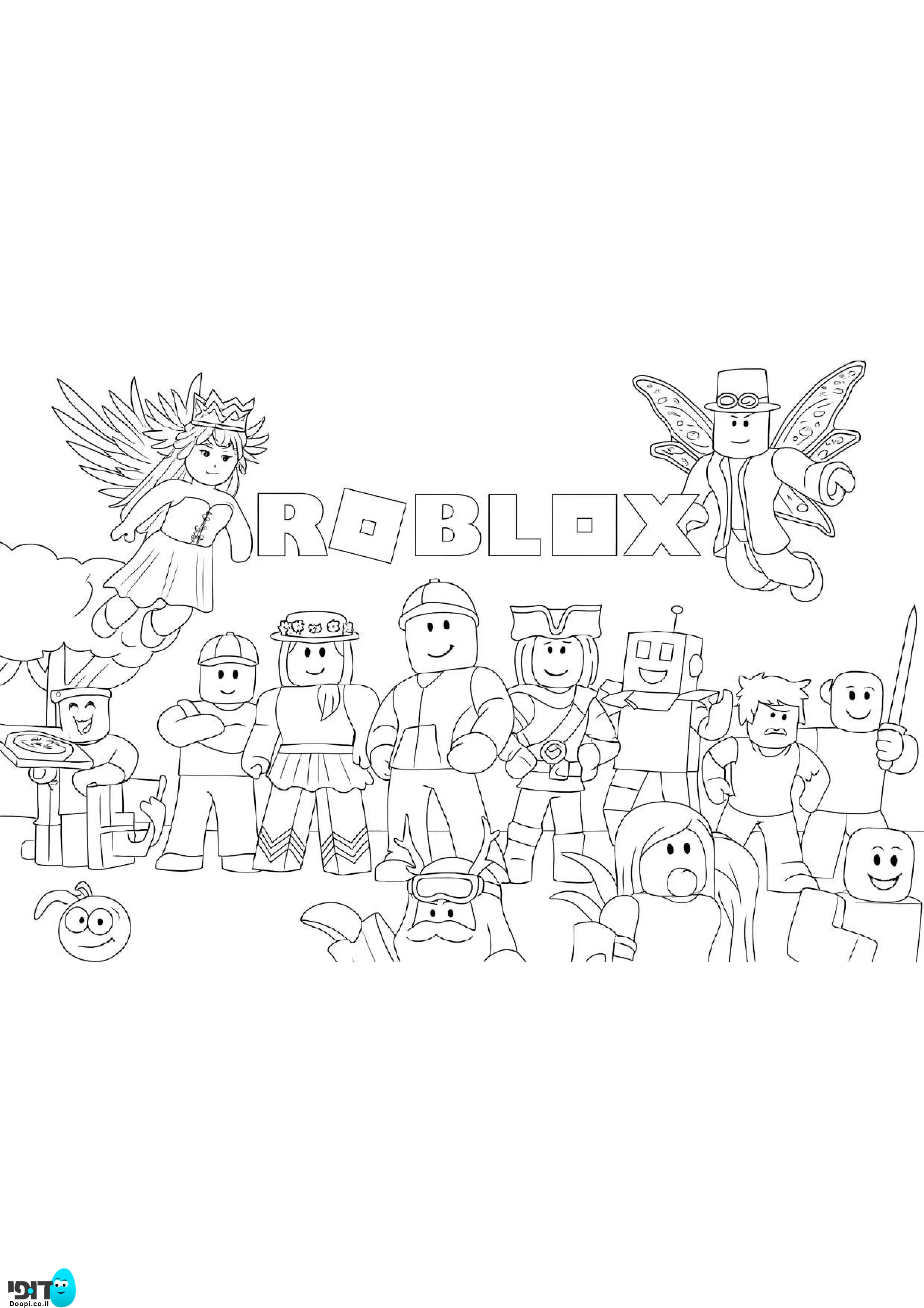 רובלוקס להדפסה