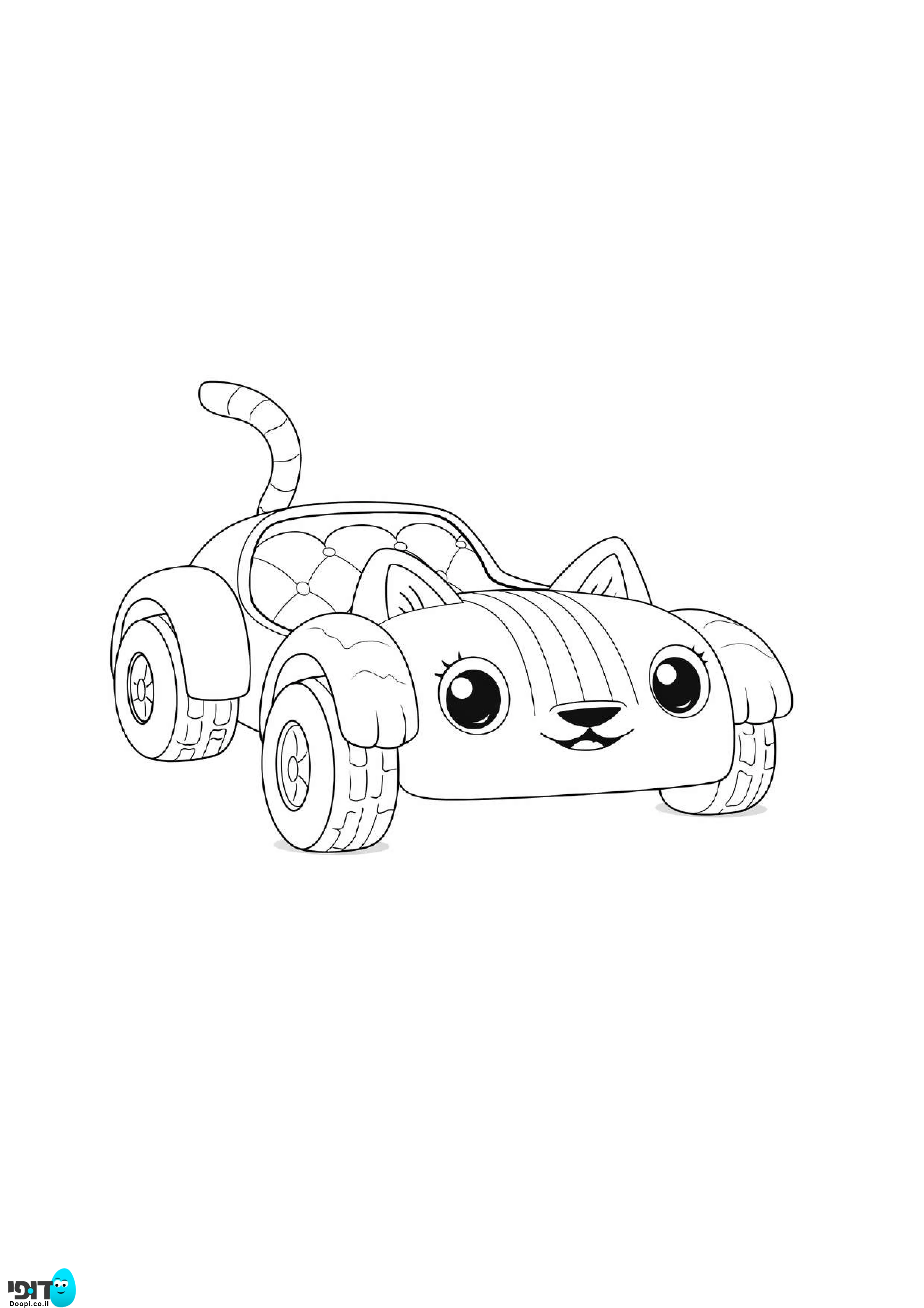 דף צביעה בית הבובות של גבי קרליטה