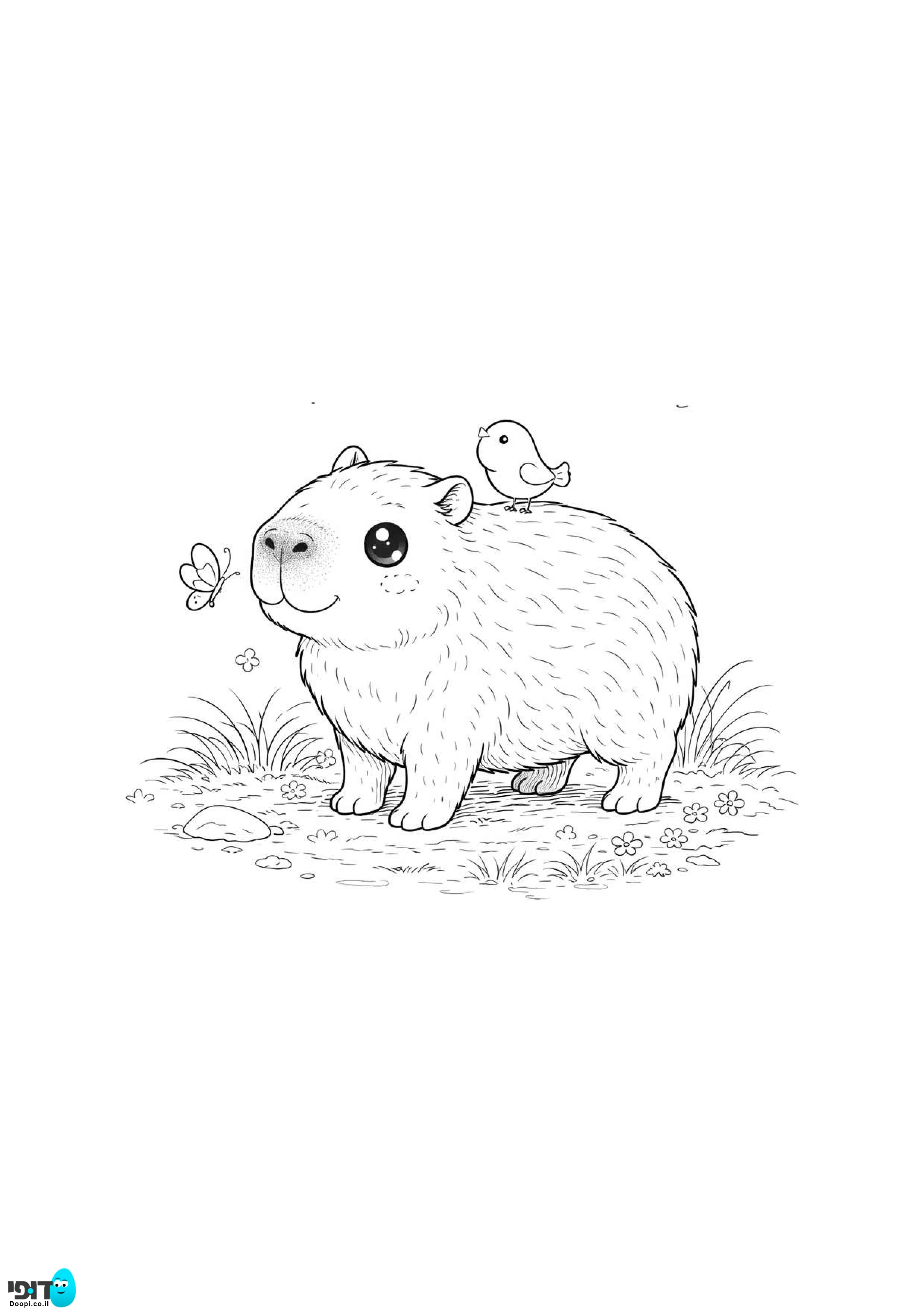 דף צביעה קפיברה 